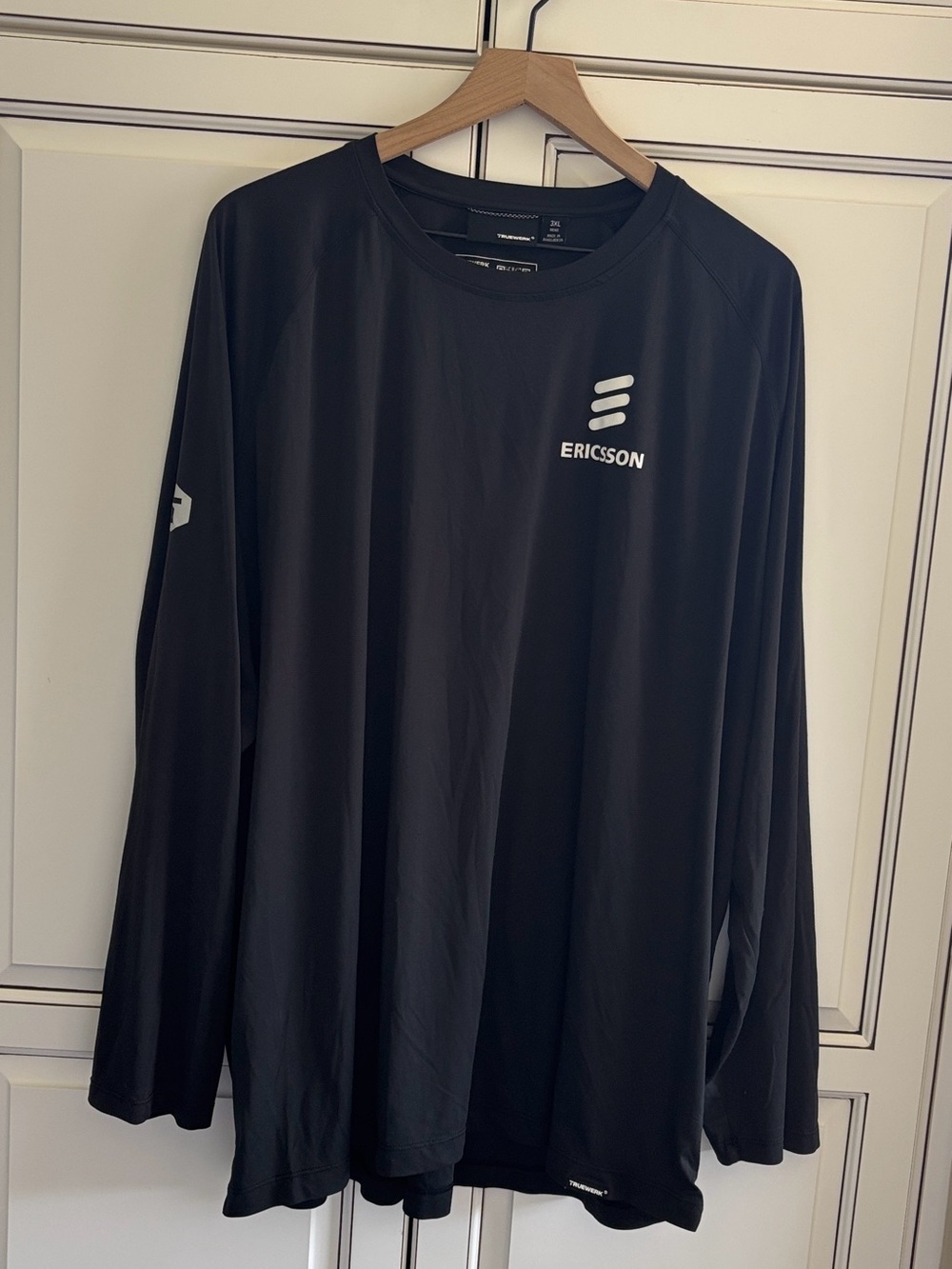 TRUEWERK B1 LS Sun Tee Men's 3XL UPF 50 Work Shirt Lightweight Performance